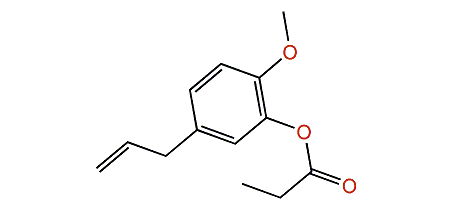 3-Allyl-6-methoxyphenyl propionate